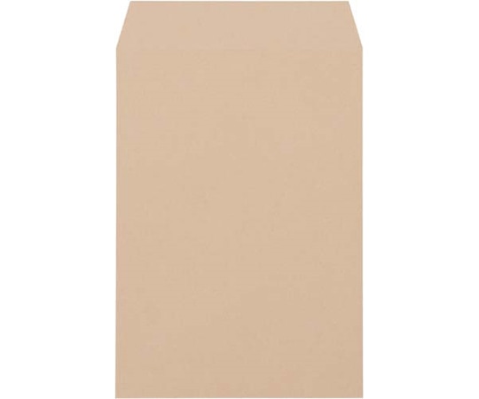 カウネット 再生紙100%クラフト封筒 角6 85g 100枚 4123-2125 1パック(ご注文単位1パック)【直送品】