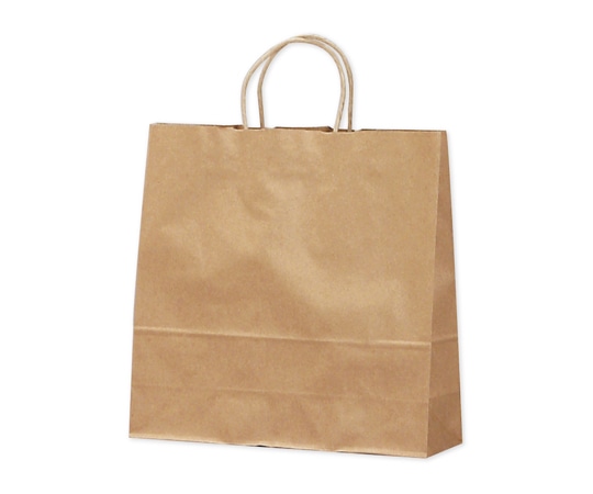 ササガワ 手提げ袋 未晒 320×110×320mm 10枚入 50-6201 1包（ご注文単位1包）【直送品】