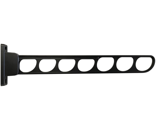 清水 NEW HIKARI ランドリーホルダーsmart ブラック 1本 SH-LHS550BK 1本(ご注文単位1本)【直送品】