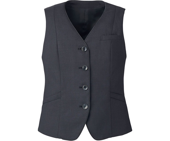 カーシーカシマ ENJOY ベスト NEUTRAL STRETCH ネイビーグレー 5号 EAV821 1枚（ご注文単位1枚）【直送品】