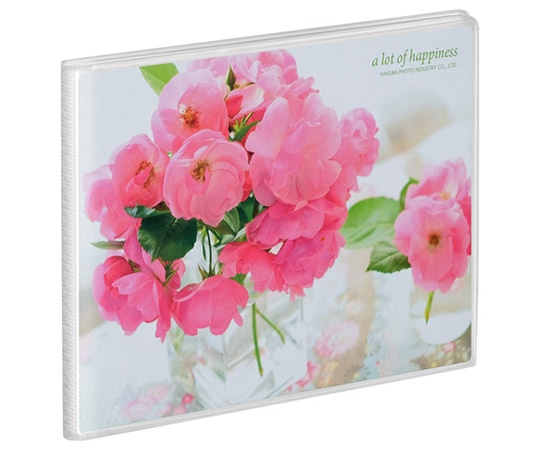 ハクバ写真産業 Pポケットアルバム NP Lサイズ 横 20枚収納 ピンクブーケ APNP-LY-PBQ 1冊(ご注文単位1冊)【直送品】