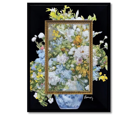 ユーパワー ビッグアート ~名画Sシリーズ~(ルノワール｢大きな花瓶｣) BA-04021 1個（ご注文単位1個）【直送品】