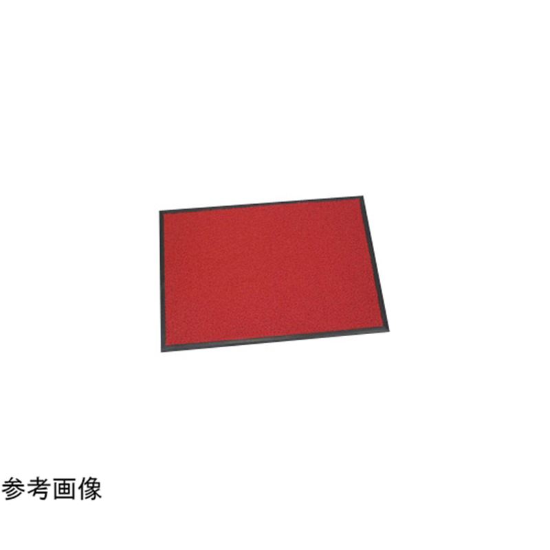 クラウン フロアマット 赤 460×750mm CR-FM750-R 1枚（ご注文単位1枚）【直送品】