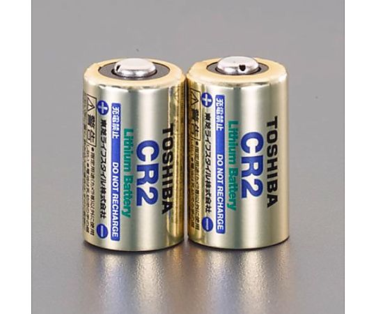 東芝 [CR2x2個] リチウム電池 EA758YV-6 1式(ご注文単位1式)【直送品】