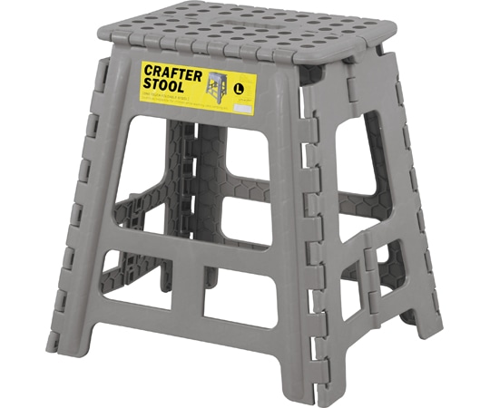 東谷 クラフタースツール L グレー LFS-412GY 1個（ご注文単位1個）【直送品】