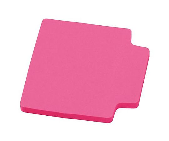 ライオン事務器 70x70mm 粘着メモ(インデックス一体型/ネオンピンク) EA762GA-337 1個(ご注文単位1個)【直送品】