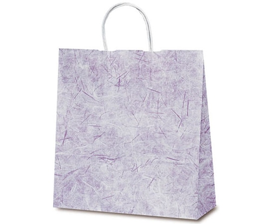 ベルベ 紙袋 自動紐手提袋 T-6 彩流(紫) 200枚 1642 1ケース（ご注文単位1ケース）【直送品】