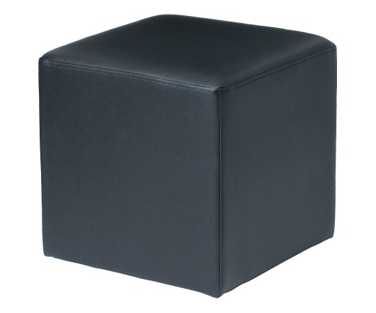 井上金庫 キューブスツール (QICシリーズ) ブラック QIC-400-BK 1台(ご注文単位1台)【直送品】