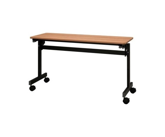 アール・エフ・ヤマカワ シンプルフォールディングテーブルⅢ W1200×D450 ウォルナット RFFT3-1245DM 1台（ご注文単位1台）【直送品】