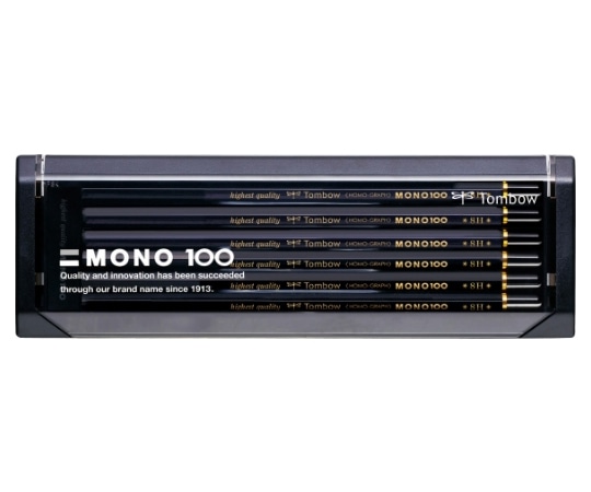トンボ鉛筆 鉛筆 モノ100 8H 1ダース(12本入) MONO-1008H 1ダース（ご注文単位1ダース）【直送品】