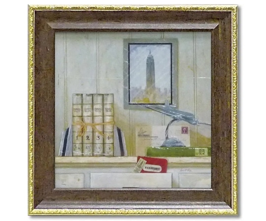 ユーパワー ミニゲル アートフレーム アニー フィスク｢ニューヨーク トラベラー｣ AR-02008 1個（ご注文単位1個）【直送品】