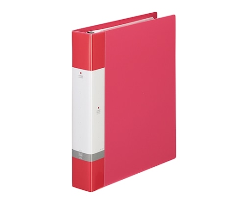 LIHITLAB リクエスト クリヤーブック<ポケット交換タイプ> 3赤 G3803 G3803-3 1冊(ご注文単位1冊)【直送品】