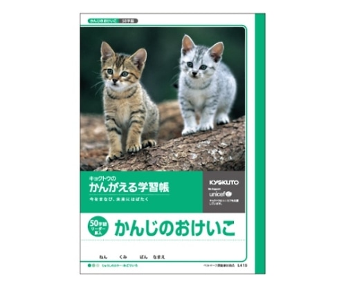キョクトウ・アソシエイツ 学習ノート 漢字練習 B5(50字 10×5 十字 リーダー入) L415 1冊(ご注文単位1冊)【直送品】
