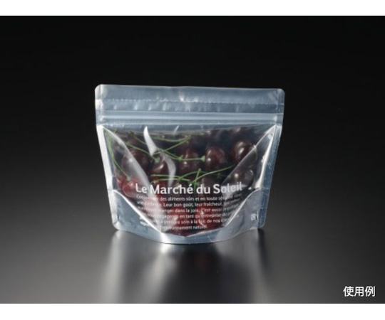 パックスタイル 青果用袋 PS チャック付ST袋1614銀マルシェ 50枚×60パック入 00562725 1ケース（ご注文単位1ケース）【直送品】