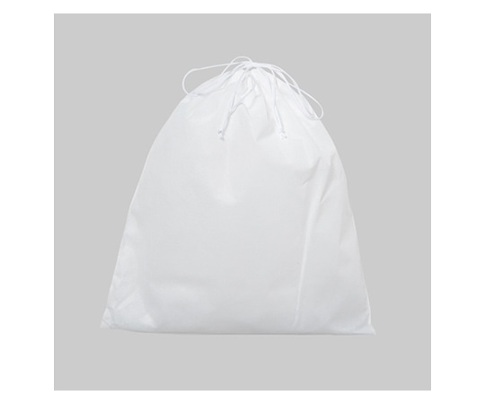 アズワン 不織布インナー巾着 白 M 1箱(100枚入) KW0003AQ00 1箱(ご注文単位1箱)【直送品】