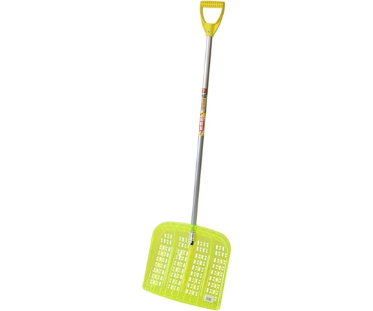 浅香工業 ポリカ雪かき アルミP握り柄付 #124471 1個(ご注文単位1個)【直送品】