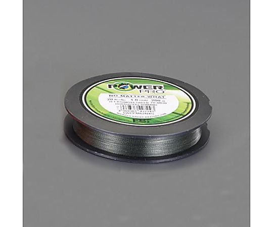 アズワン 0.15mmx 200m ポリエチレン糸(高強度/モスグリーン) EA628AV-406 1巻(ご注文単位1巻)【直送品】