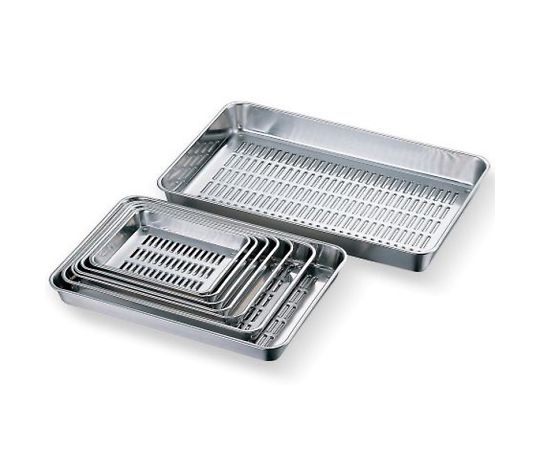 赤川器物製作所 18-8 水切バット 4枚取 #33404 1個（ご注文単位1個）【直送品】