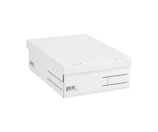 コクヨ 収納ボックス<NEOS>(Rハーフ)白2冊 フ-NE9832WX2 1パック（ご注文単位1パック）【直送品】