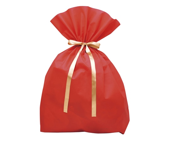 ササガワ 巾着袋 超BIG 750×1000mm レッド 1枚入 50-3951 1枚（ご注文単位1枚）【直送品】