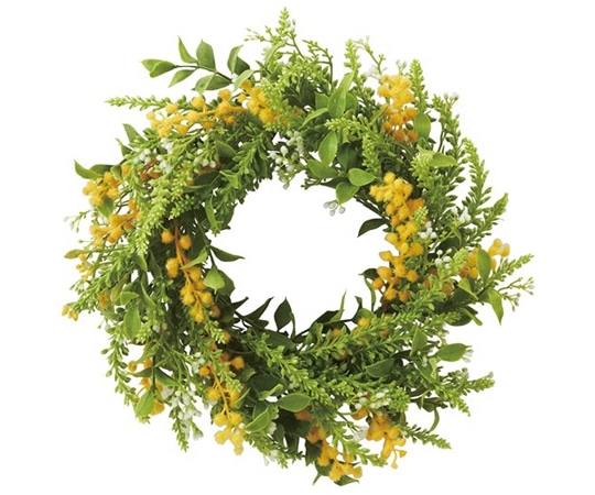 アズワン ミモザリース 34cm 23-17-2-1 1個(ご注文単位1個)【直送品】