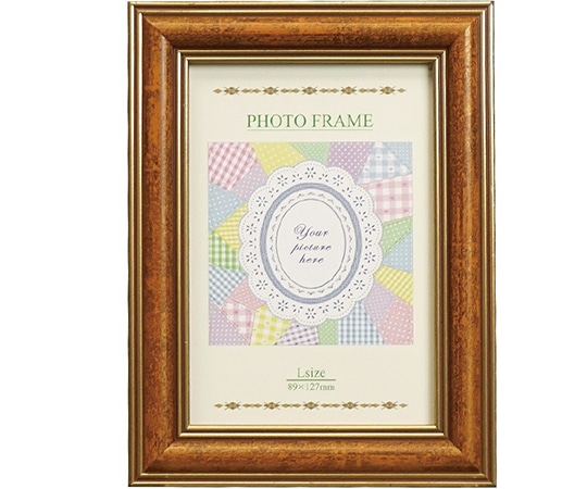 万丈 Nフレーム 1001 L判 キャメル NF2-L-CA 1個(ご注文単位1個)【直送品】