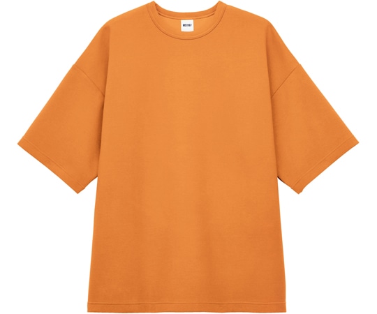 ボンマックス 8.5オンスダンボールニットビッグシルエットTシャツ(ポリジン加工) オレンジ S MS1167 1枚（ご注文単位1枚）【直送品】