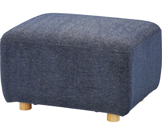 東谷 キューブ オットマン ネイビー SS-118NVA 1個（ご注文単位1個）【直送品】