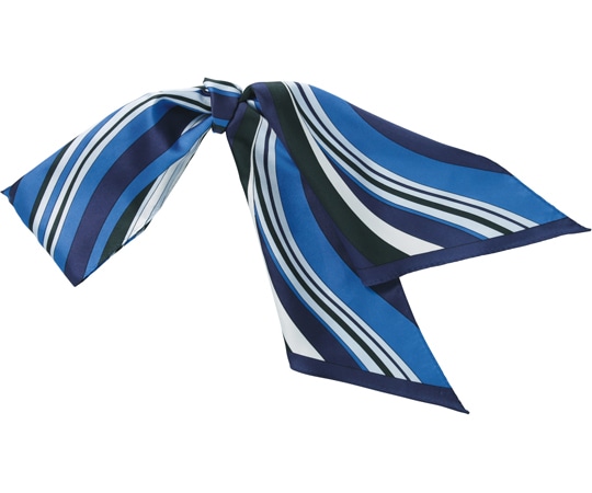 カーシーカシマ ENJOY スカーフ リボン 487-6 ブルー EAZ487 1枚（ご注文単位1枚）【直送品】