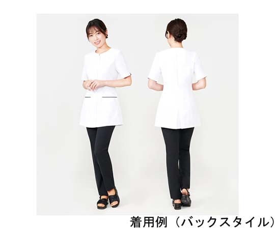 CML チュニックコートLDL-2111 ホワイト LL T100170LL 1着（ご注文単位1着）【直送品】