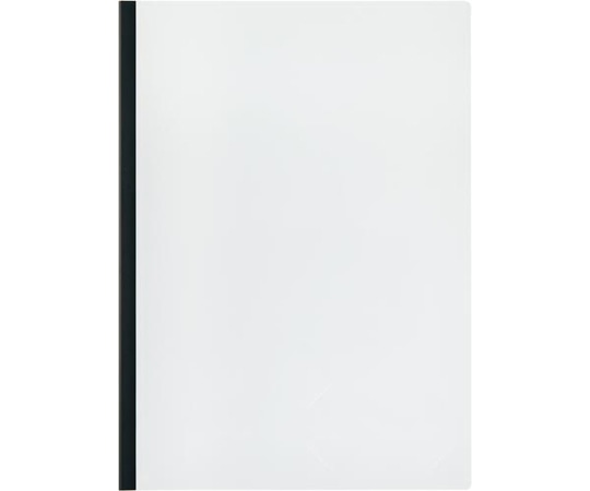 カウネット ガイド付レールクリヤーホルダー 20枚とじ 黒 10冊 4268-5401 1パック(ご注文単位1パック)【直送品】