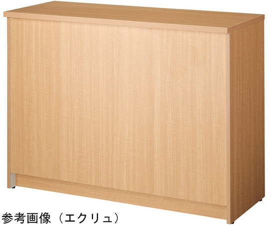 ストア・エキスプレス 木製カウンター W120cm ホワイト 61-798-27-1 1台（ご注文単位1台）【直送品】