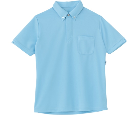 カーシーカシマ HEARTGREEN 半袖プルオーバー アクアブルー 3L HM2189 1枚（ご注文単位1枚）【直送品】