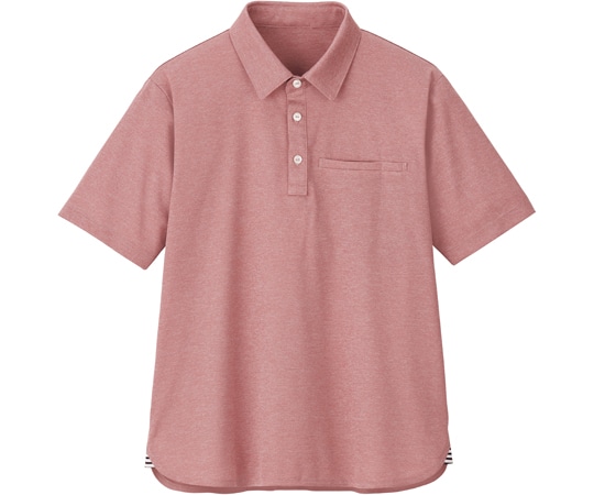 カーシーカシマ HEARTGREEN 台襟つきポロシャツ サンセットピンク SS HSP017 1枚（ご注文単位1枚）【直送品】