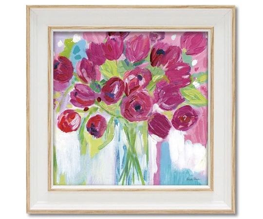 ユーパワー ミニゲル アートフレーム ファリダ ザマン｢ジョイフル チューリップ｣ FZ-02015 1個（ご注文単位1個）【直送品】