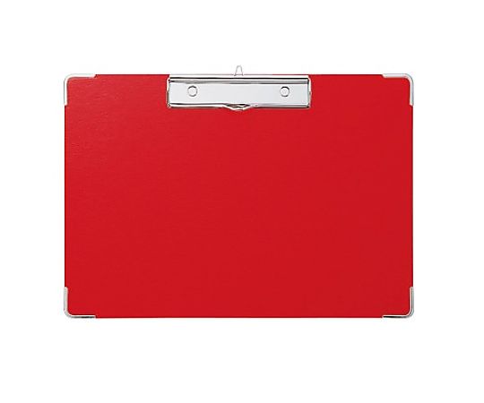 エスコ A4/S型 クリップボード(レッド) EA762DA-142 1枚(ご注文単位1枚)【直送品】
