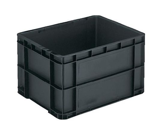 サンコー(三甲) 592x455x354mm/75.5L ハイテクコンテナ/ESD EA506AE-202 1個 (ご注文単位1個)【直送品】