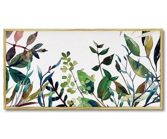 ユーパワー モダン キャンバスアート ~ヴェルト デコル シリーズ~｢ネイチャー グリーン(Mサイズ)｣ YP-03531 1個（ご注文単位1個）【直送品】