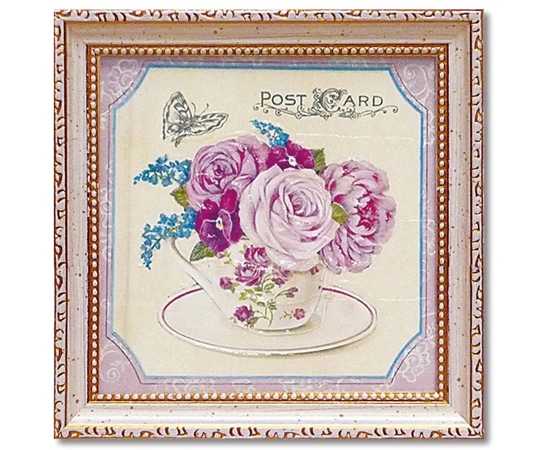 ユーパワー ミニゲル アートフレーム フェリー ステファニア｢ティータイム ローズ｣ FS-02037 1個（ご注文単位1個）【直送品】