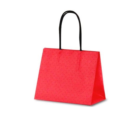 ベルベ 紙袋 手提袋 テミニン レッド 10枚 1472 1ケース（ご注文単位1ケース）【直送品】