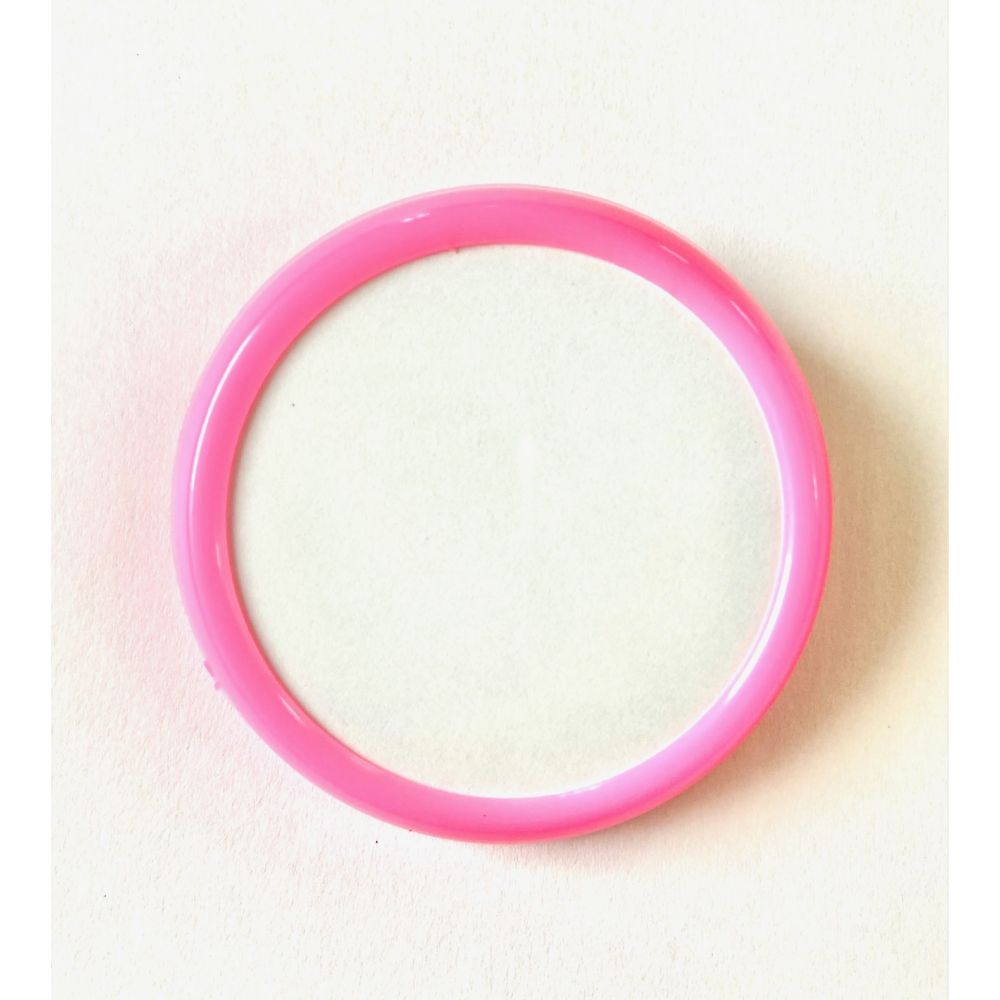 西敬 丸形名札直径50π P-6 ピンク 1袋(10個入) P-6P 1袋（ご注文単位1袋）【直送品】