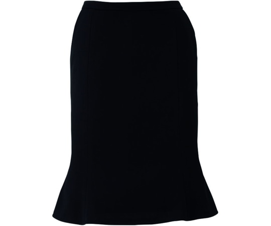 カーシーカシマ ENJOY マーメイドラインスカート STRETCH KNIT ブラック 19号 EAS688 1枚（ご注文単位1枚）【直送品】