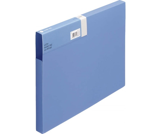 ライオン事務器 ハンドファイル 青 HF-861 1冊(ご注文単位1冊)【直送品】