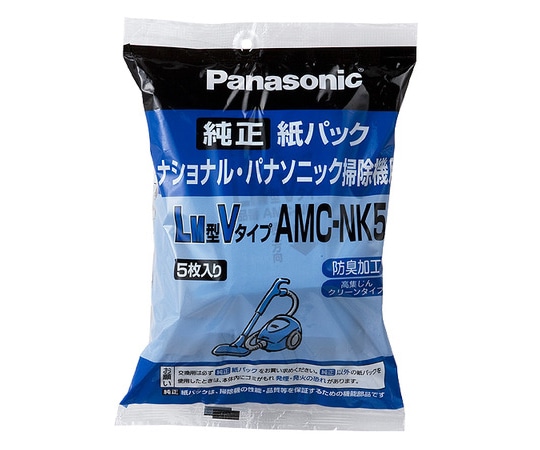 パナソニック 紙パックL・M共用 5枚入 AMC-NK5 1個(ご注文単位1個)【直送品】