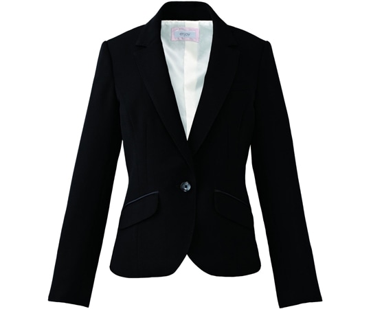 カーシーカシマ ENJOYNoir ジャケット ミディアム丈 7号 EAJ511 1枚（ご注文単位1枚）【直送品】