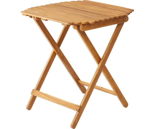 東谷 フォールディングハイテーブル ブラウン NX-532 1個（ご注文単位1個）【直送品】