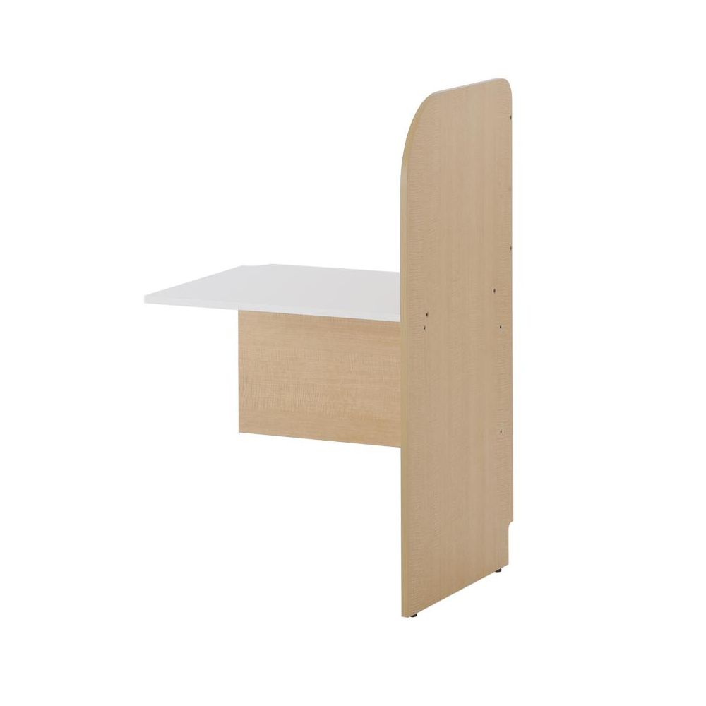 アール・エフ・ヤマカワ PCブースデスクⅡ 増連 W700 ナチュラル Z-SHPCB2-70ADNA 1台(ご注文単位1台)【直送品】