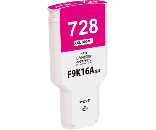 NinestAO HPリサイクルインク HP728 マゼンタ F9J68A RHP728XXLM 1本(ご注文単位1本)【直送品】