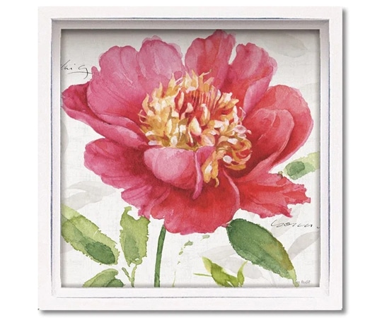 ユーパワー ロハス ミニアートフレーム リサ オーディット｢ピンク ガーデン1｣ LA-01244 1個（ご注文単位1個）【直送品】