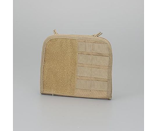 アズワン 203x165x 25mm 小物ポーチ(コヨーテ) EA925DB-38 1個(ご注文単位1個)【直送品】